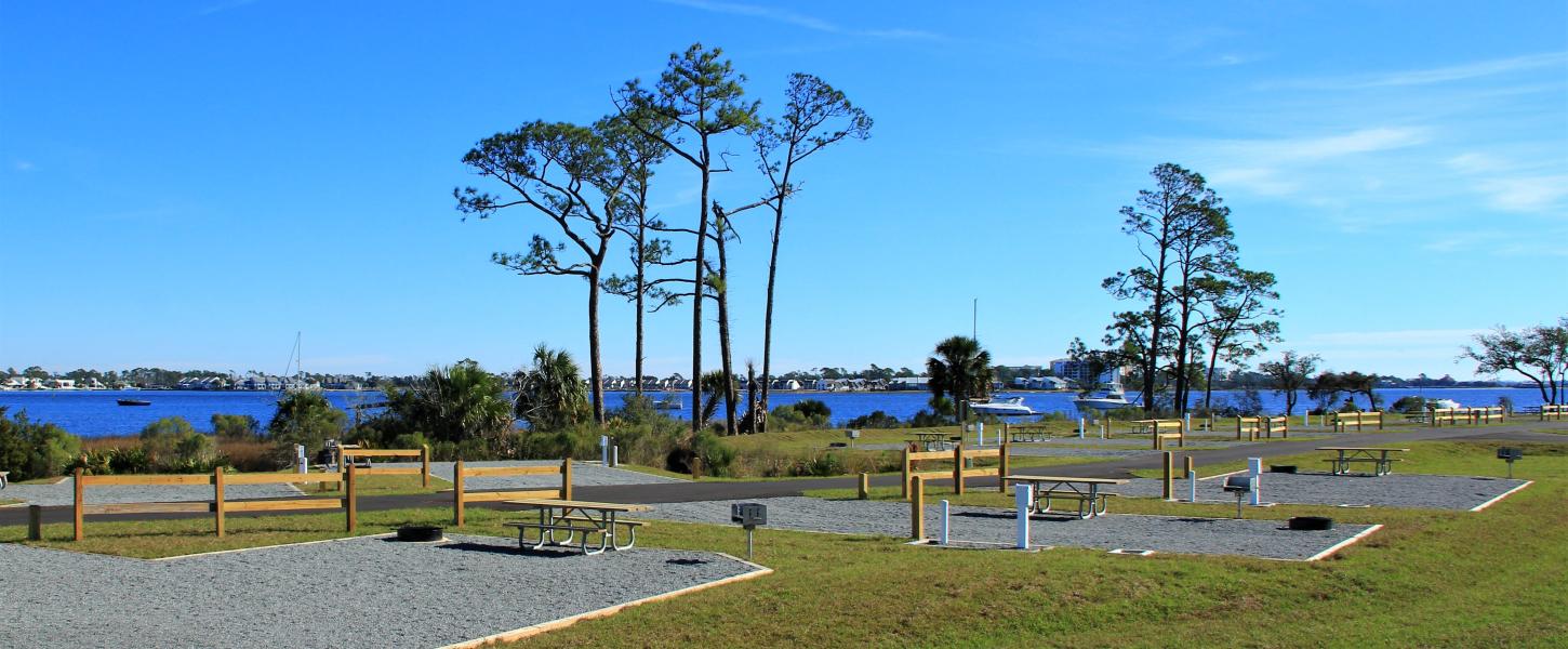 Campground Opens at St. Andrews Florida State Parks